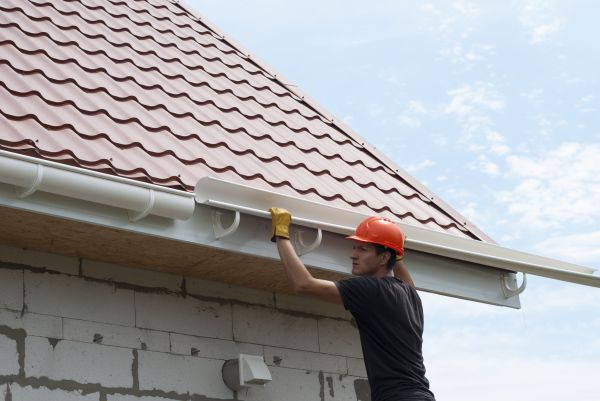 Rain Gutter Repair in New Albany