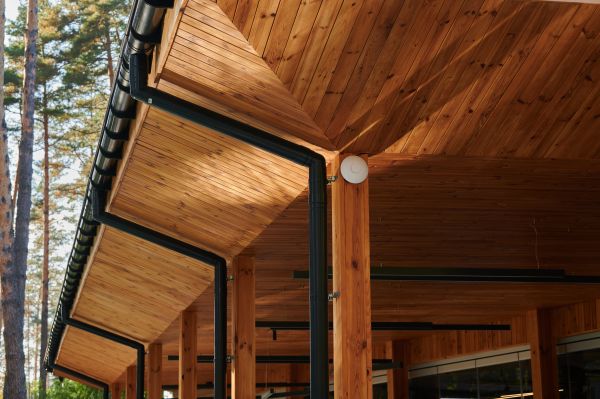 Porch Gutter Installation in New Albany