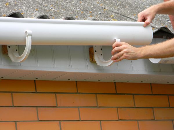 Half Round Gutter Installation in New Albany