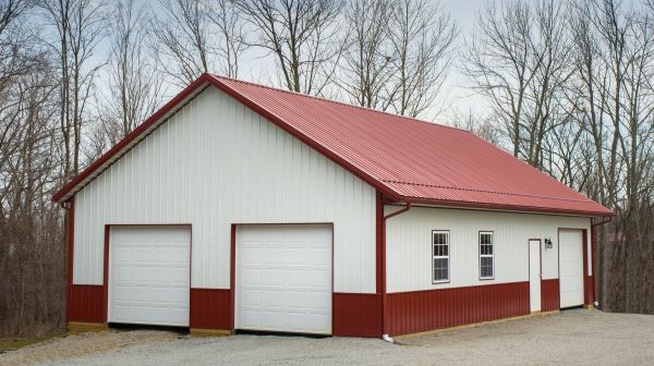 Barn Downspout Repair in New Albany