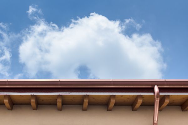Copper Gutter Installation in New Albany