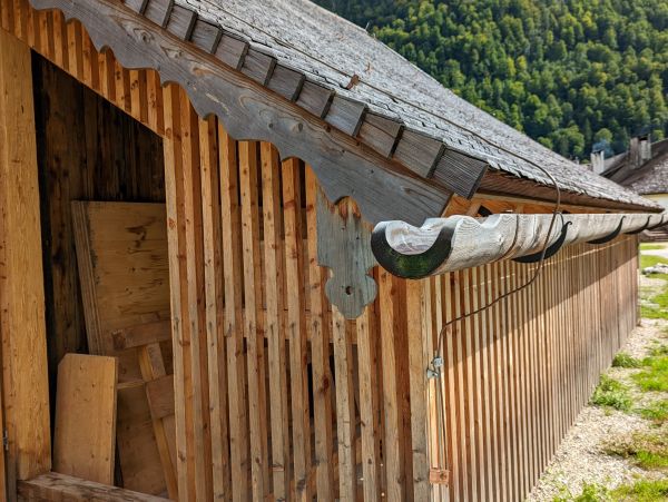 Wood Gutter Repair in New Albany