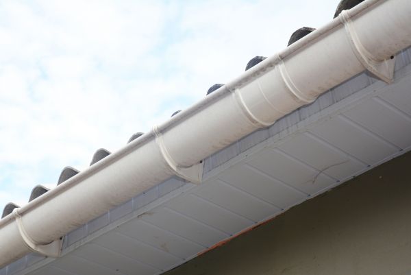 Plastic Gutter Installation in New Albany