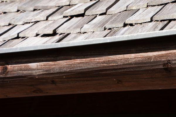 Wood Rain Gutter Installation in New Albany