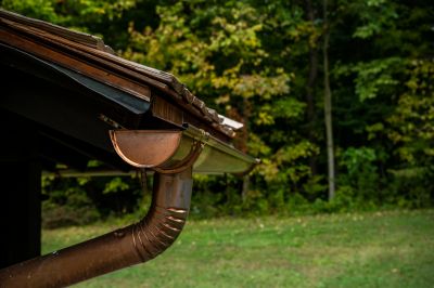 Copper Downspout Replacement detail