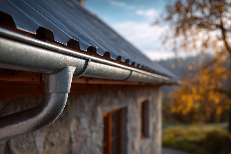 Seamless Gutters Installation detail